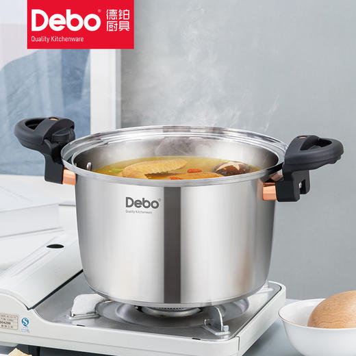 debo德铂沃尔姆斯304不锈钢微压锅 商品图1