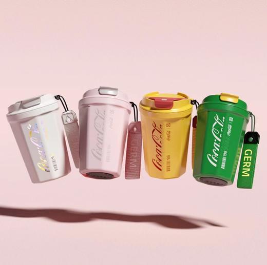 年后发！孙颖莎同款！【正品GERM&可口可乐联名款菱形咖啡杯】可保冷 可保温 内杯316医用钢！咖啡杯，圆形，菱形两种设计风格，两种容量选择【品牌直发】 送礼物 商品图10