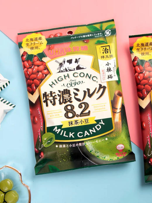 悠哈特浓8.2糖红豆抹茶味 商品图2
