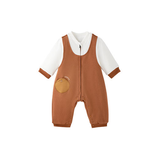 [商场同款]英氏童装男宝宝哈衣新生婴儿儿衣服秋冬夹棉保暖 商品图4