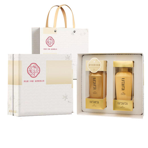 资生堂 悠莱 金钻源生润发乳+洗发露各 500ml礼盒【DYCX3.0】 商品图0