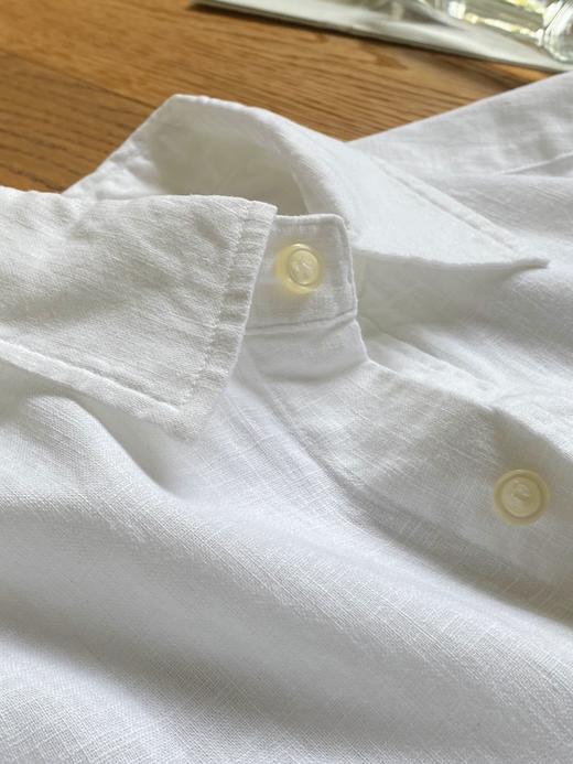 RL小马刺绣亚麻衬衫 商品图4