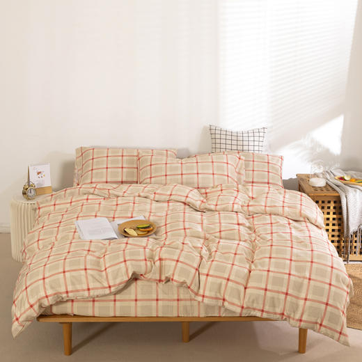 無印良品臻品磨毛四件套-时尚生活 商品图0