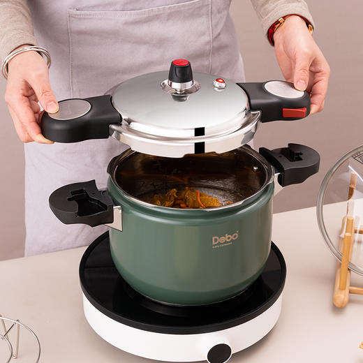 debo德铂罗德尔304不锈钢高压锅4L 商品图6