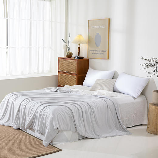 無印良品雾感丝抗菌凉感被 商品图1