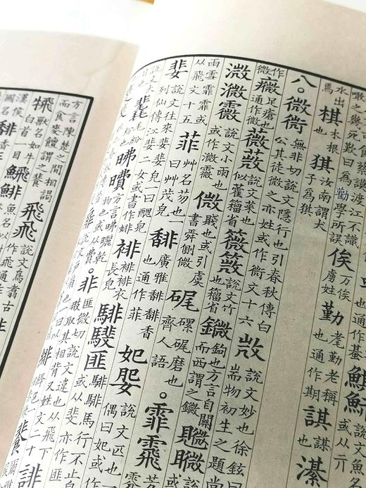 重磅推荐:《集韵》（汲古阁抄本丛刊），宋丁度 纂，一函二册，16开，布面精装，共836页，据天一阁藏汲古阁影宋抄本《集韵》彩色影印本。浙江古籍出版社2023年8月一版一印。定价880，售价572元。 商品图10