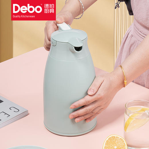 Debo德铂欧文304不锈钢保温水壶 商品图6