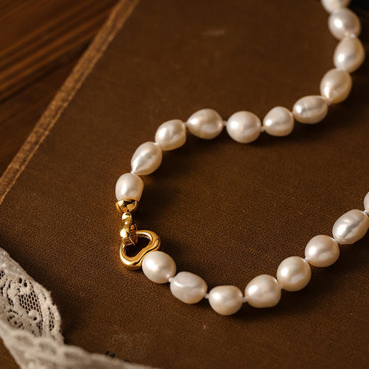 Manreya玛芮雅“维纳斯女神”巴洛克珍珠项链法式浪漫小众轻奢 商品图9