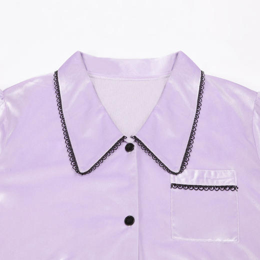 都市丽人生活家居女士睡衣丝绒厚款长袖长裤类家居服套装新年本命年红品LH31K4 商品图4