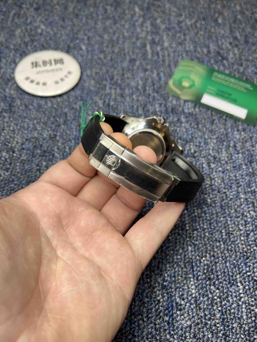 劳力士 ROLEX 游艇名仕系列 男士腕表 18K镀白金外圈嵌T冰糖钻 珠宝级镶嵌工艺 商品图6