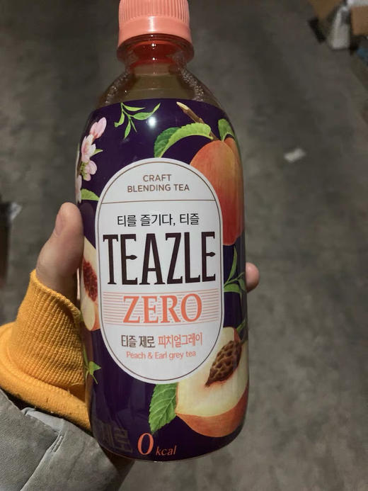 熊津蜜桃伯爵茶zero500ml 商品图1