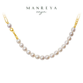 Manreya玛芮雅“伊丽莎白”淡水珍珠项链法式浪漫小众轻奢
