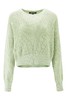 URBAN REVIVO 浅绿色针织上衣 9631 商品缩略图4