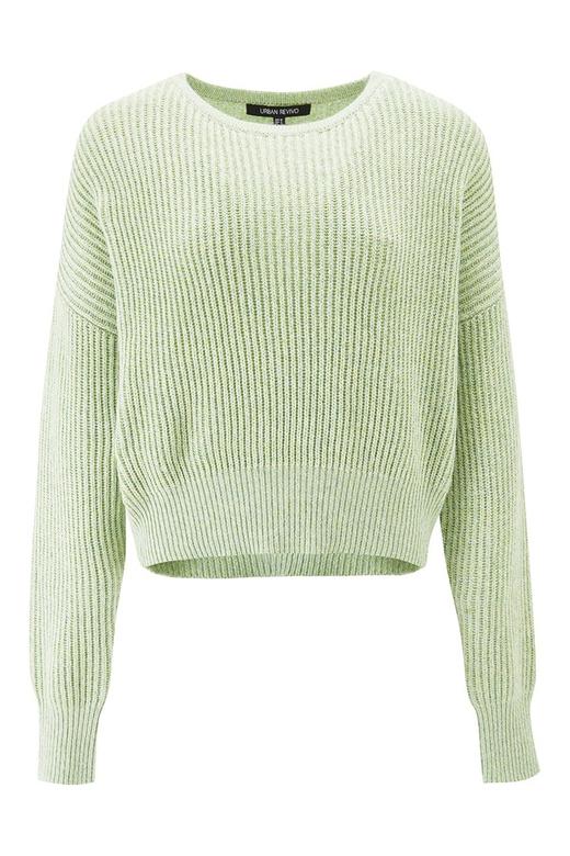 URBAN REVIVO 浅绿色针织上衣 9631 商品图4