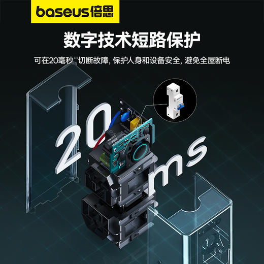 倍思 灵傲&Pro系列 插线板 商品图3