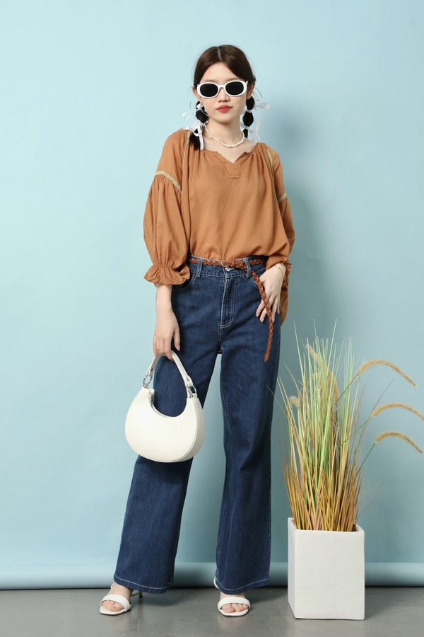 CENCH EDITION 灯笼袖造型上衣 3694