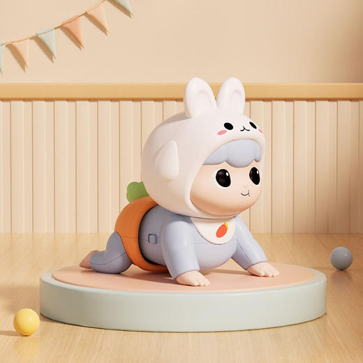 【益智启蒙！追逐学爬】婴幼儿爬行玩具，宝宝学爬哄娃，早教益智玩具0-1岁li 商品图8