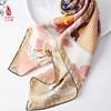 SAINTJOY/上久楷真丝方巾 双面印花真丝方巾  飞天  FJS23031 商品缩略图7