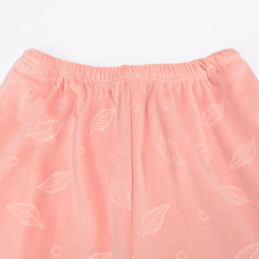 都市丽人好睡好眠女士睡衣双面法兰绒厚款长袖长裤类家居服套装LH32L9 商品图7