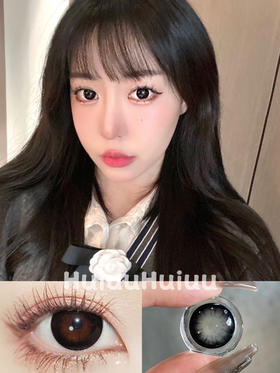 <月抛大直径>-Yeelens月抛-婴儿黑14.5mm【月抛 0-800度 不含525/575】