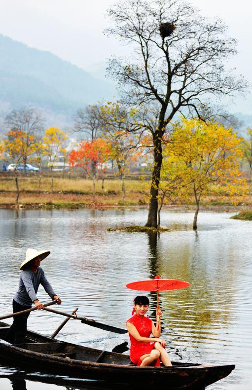 金秋醉美湖北大别山——银杏染荆楚 ，红叶正当时...随州大洪山、千年古银杏、大悟红叶海、罗田圣人堂、河西畈水上红叶、天堂湖湿地、马鬃岭秋色8天行摄之旅 商品图9