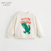 马克珍妮秋装新款 男童趣味恐龙提花宽松针织衫毛衣 231828 商品缩略图1