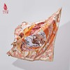 SAINTJOY/上久楷真丝方巾 双面印花真丝方巾  飞天  FJS23031 商品缩略图6