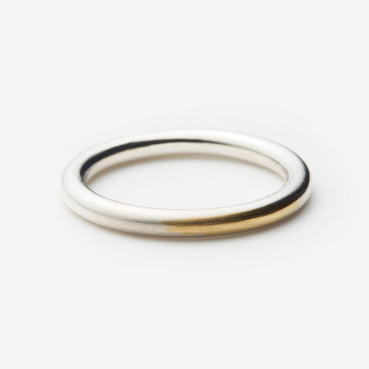 北京仓｜TORAFU-ROUND-标准款 18K黄金镀银 戒指 （单只）［日本设计师］ 商品图1