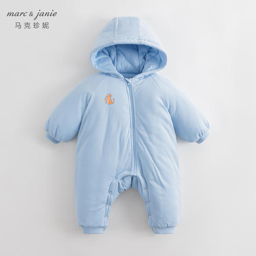 【保暖杜邦棉】马克珍妮冬装新款 男女宝宝婴儿连帽连体衣231175 商品图2