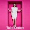 JUICY COUTURE 橘滋【春夏新品】白日梦境logo提花木耳边阔肩连衣裙【均有瑕疵 ，介意慎拍】 商品缩略图0