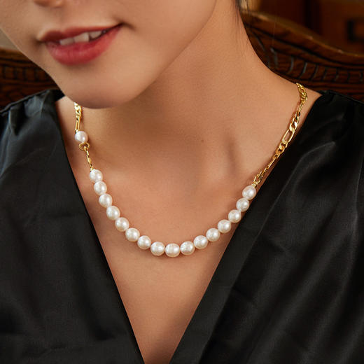 Manreya玛芮雅“伊丽莎白”淡水珍珠项链法式浪漫小众轻奢 商品图3