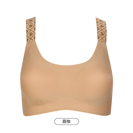 都市丽人Vbra泳布零感内衣薄款3/4杯无钢圈无排扣LB368N 商品图7