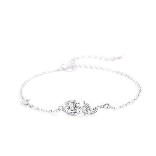 【郁金香】S925银花朵手链【JHY-A000865B】 商品图4