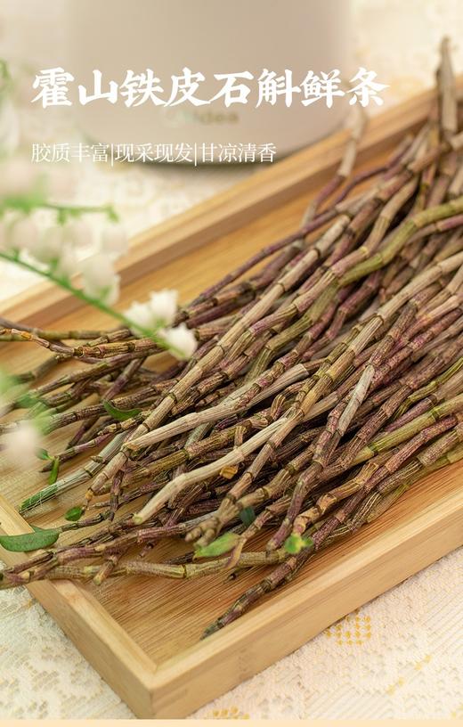 正宗霍山铁皮石斛 特级鲜条 商品图6