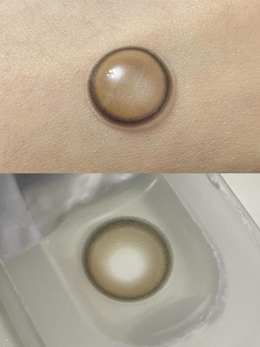 坚果力NUTNUTLOOK小鹿晕晕 14.5mm中大直径高光美瞳隐形眼镜 白狮旗下自营品牌赠送伴侣盒  半年抛2片 商品图4