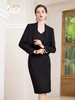 AD高端名媛气质女神范套装女2023新款黑色西装套裙职场轻熟范女装 商品缩略图2