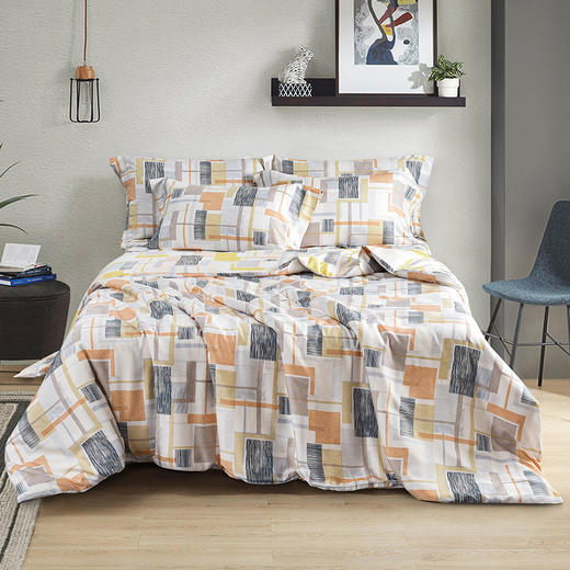 雅芳婷摩登丝睡之锦囊五件套床笠款套件专柜同款 商品图5