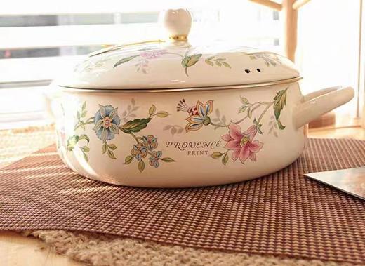 锅富士珐琅锅铸铁海鲜锅20CM普罗旺斯系列 商品图1