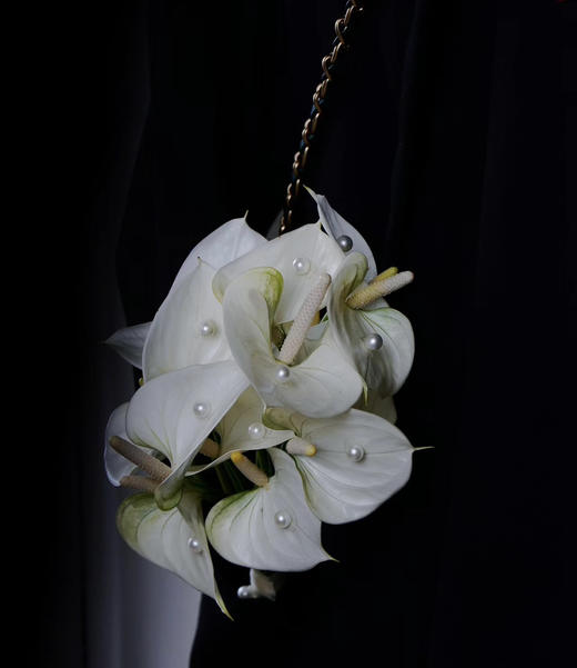 【绿光彩掌】耳语~小白掌（迷你版） 商品图2