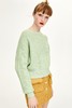URBAN REVIVO 浅绿色针织上衣 9631 商品缩略图2