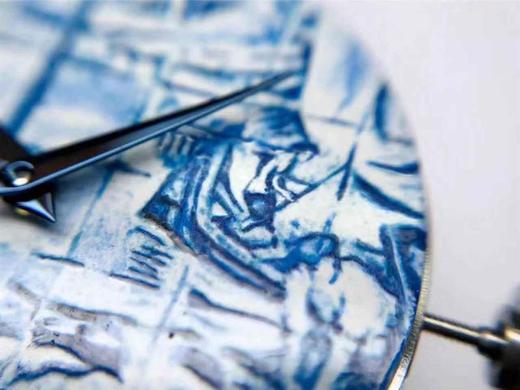 FL厂百达翡丽5089G真微绘珐琅工艺腕表细节图鉴赏-《太加斯河上垂钓》复刻手表一比一手表n厂c厂zf厂vs厂clean厂 商品图6