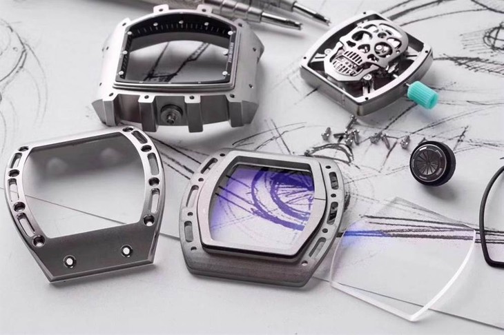 ZF厂理查德米勒RM052骷髅头腕表-ZF鬼斧神工之作