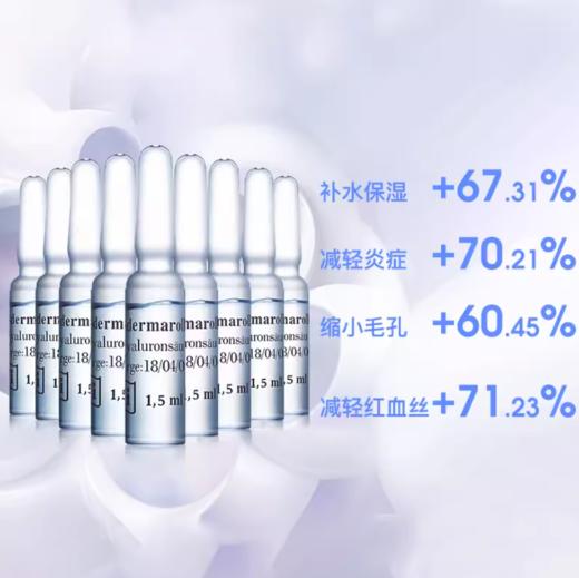 Dermaroller/德国玻尿酸原液1.5ml*30支玻尿酸安瓶提亮保湿修护【盒损破皮 exp2024.9 起非质量问题不退不换】 商品图1