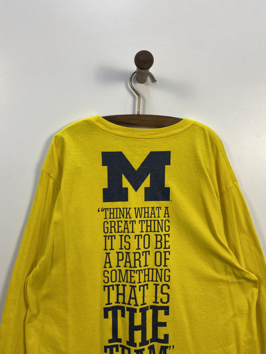 adidas 阿迪达斯 密西根大学 长袖T恤 _SLT(L) 商品图0