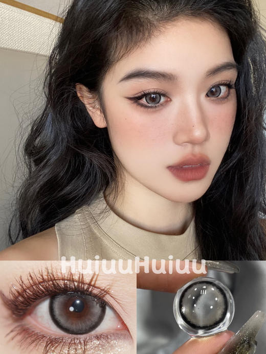 【大直径】PFGIRLCON-雪映流光14.5mm【年抛 0-800度 含525/575】 商品图0