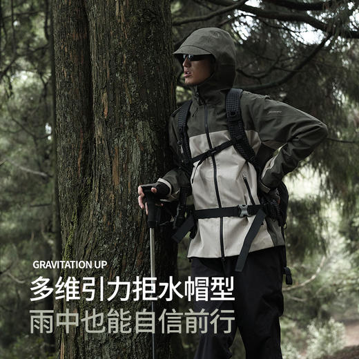 Naturehike挪客防风防水户外冲锋衣三合一男新款三防登山服外套女 商品图3