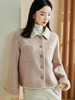 米思阳2025冬季新款气质减龄直筒毛呢外套100%绵羊毛短款上衣1228 商品缩略图1