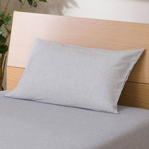 枕套 水洗棉 深灰色 ST 商品图1