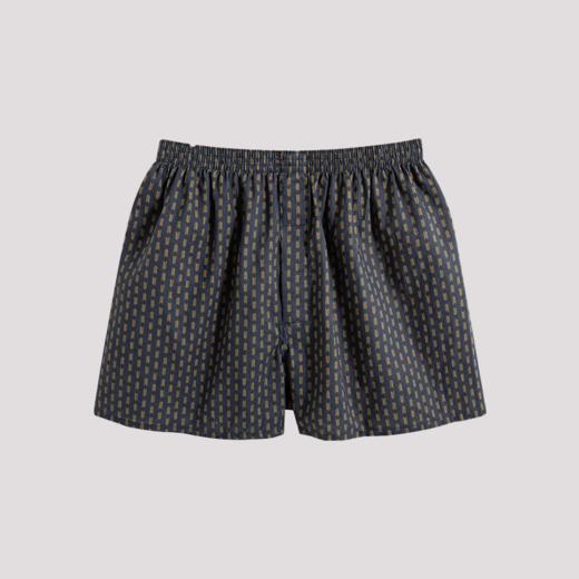 Threegun三枪 【纯棉】印花男士阿罗裤短裤四角内裤（1条装）-50681B031 商品图0