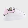 ALEXANDER MCQUEEN 亚历山大.麦昆 女士粉尾阔型休闲运动鞋 白色 733003 WHJE5 8845 商品缩略图2